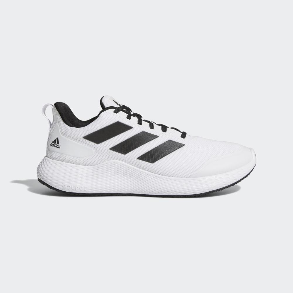 Adidas Men's Edge Gameday Running Shoes White/Black/Grey Ireland EH3369